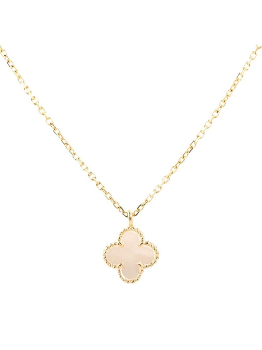 Van Cleef & Arpels Huarpel Necklace Sweet Alhambra